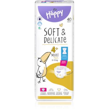 BELLA Baby Happy Soft&Delicate scutece de unică folosință cu canale - imagine 2